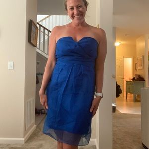 Vera Wang blue dress